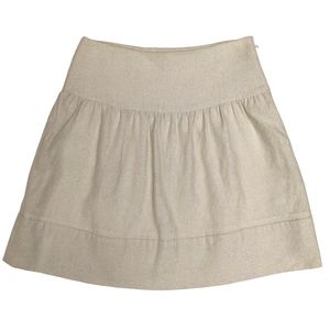 Club Monaco Wool Blend Metallic Skirt Size 4